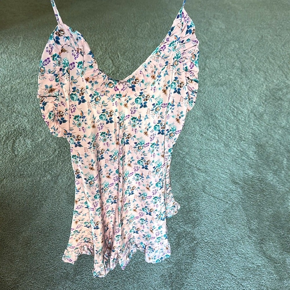 Floral Ruffle Dress - Picture 7 of 7